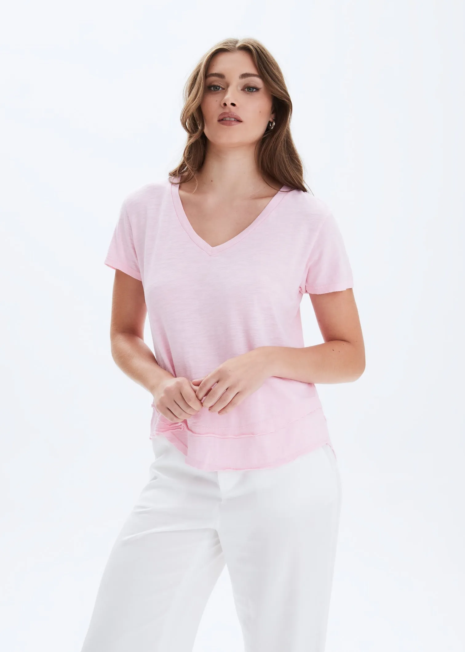 Ava Mock Layer T Shirt