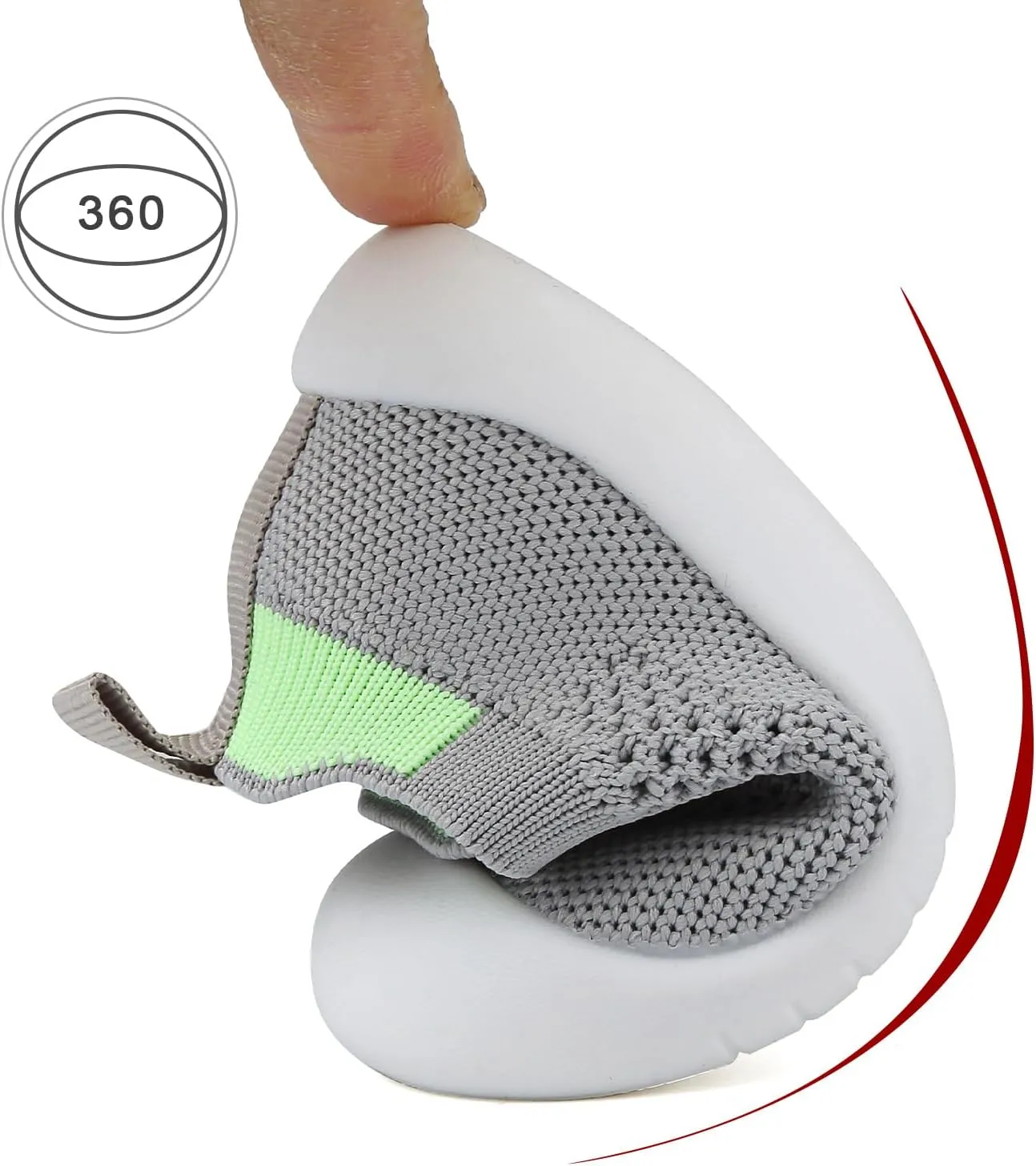 Baby First Walking Shoes Toddler Infant Boys Girls Baby Sneakers Breathable Non-Slip Indoor Floor Baby Sock Slipper with Soft Sole Cotton Mesh