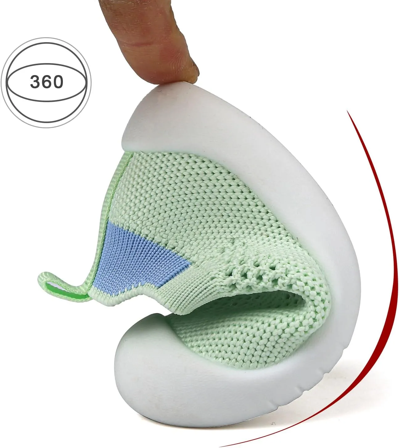 Baby First Walking Shoes Toddler Infant Boys Girls Baby Sneakers Breathable Non-Slip Indoor Floor Baby Sock Slipper with Soft Sole Cotton Mesh