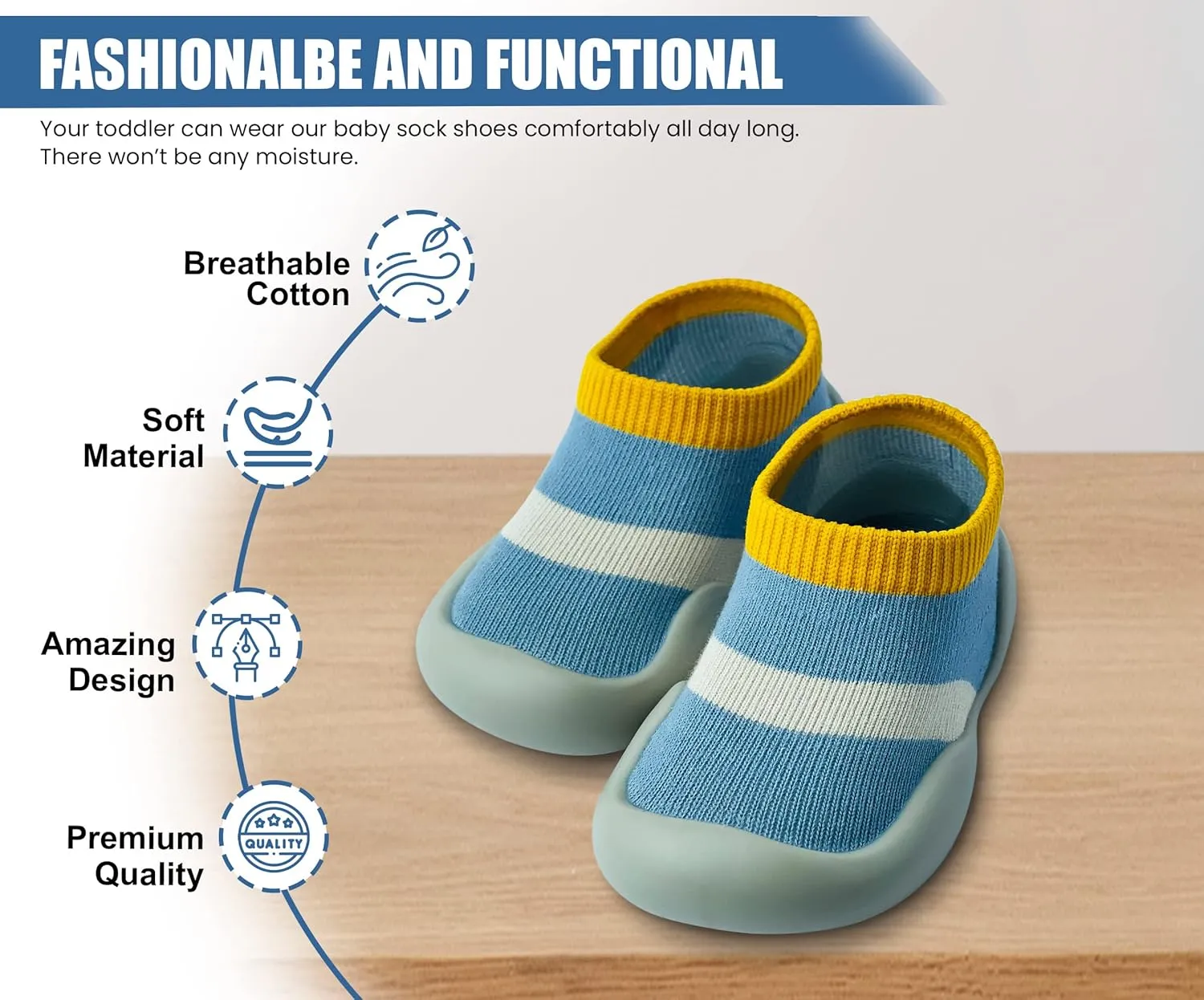 Baby Shoes Boys Girls First Walking Shoes Non Slip Soft Sole Sneakers Toddler Infant Babygirl Sock Shoes
