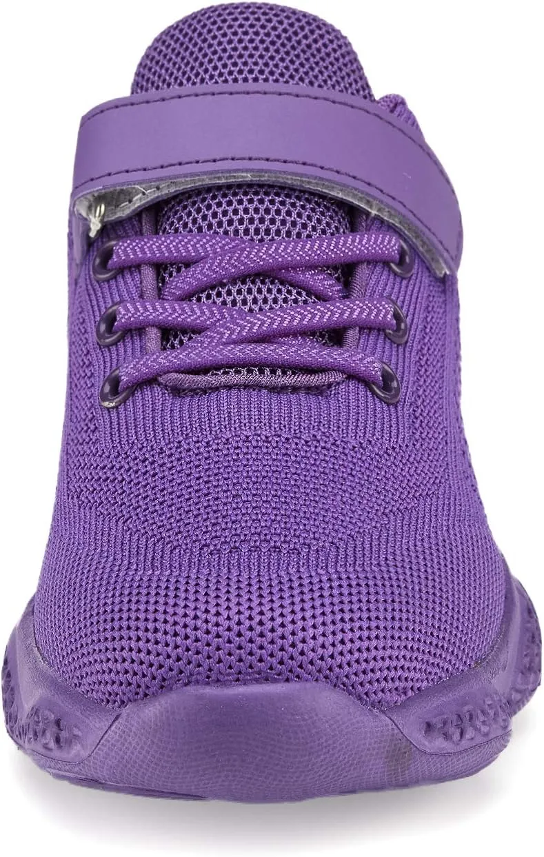 Casbeam Kids Breathable Sneakers Mesh Lightweight Easy Walk Casual Sport Strap Athletic Running Shoes for Boys Girls