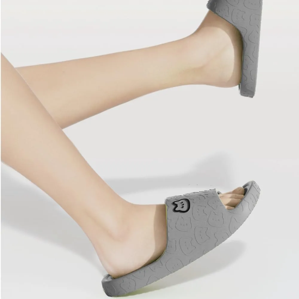 Cat Slippers - Female Summer Non-slip Indoor Home Bathroom Cute Cat Slippers At Home