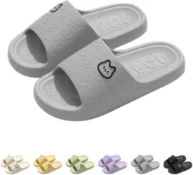 Cat Slippers - Female Summer Non-slip Indoor Home Bathroom Cute Cat Slippers At Home