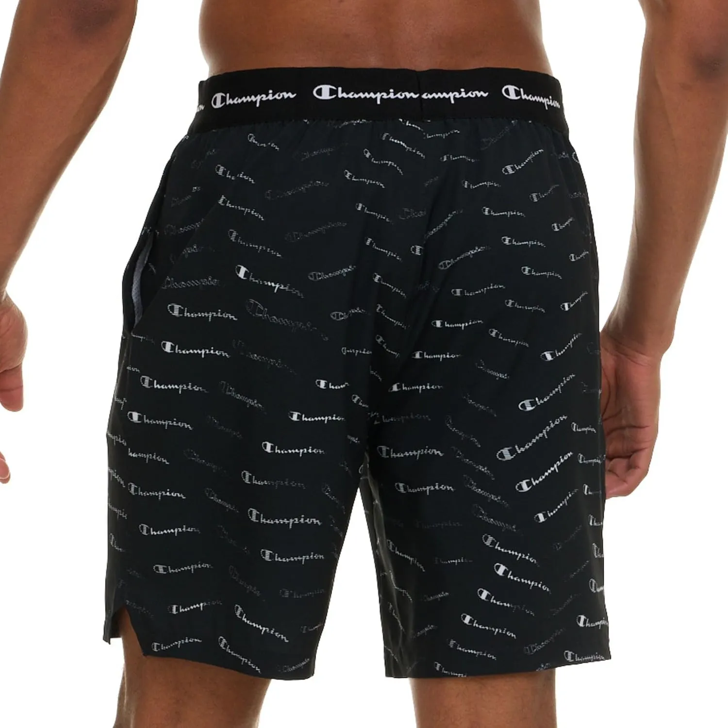Champion Mens Swim Trunks with Mesh Liner, 7" Inseam Quick Drying Mens Bathing Suit, Board Shorts for Swimming and Beach
