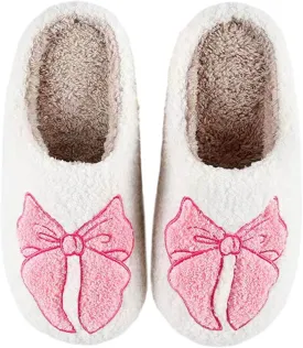 Comfy House Slippers For Women Men, Ladies Fuzzy Bedroom Slippers,indoor Outdoor Memory Foam Shoes