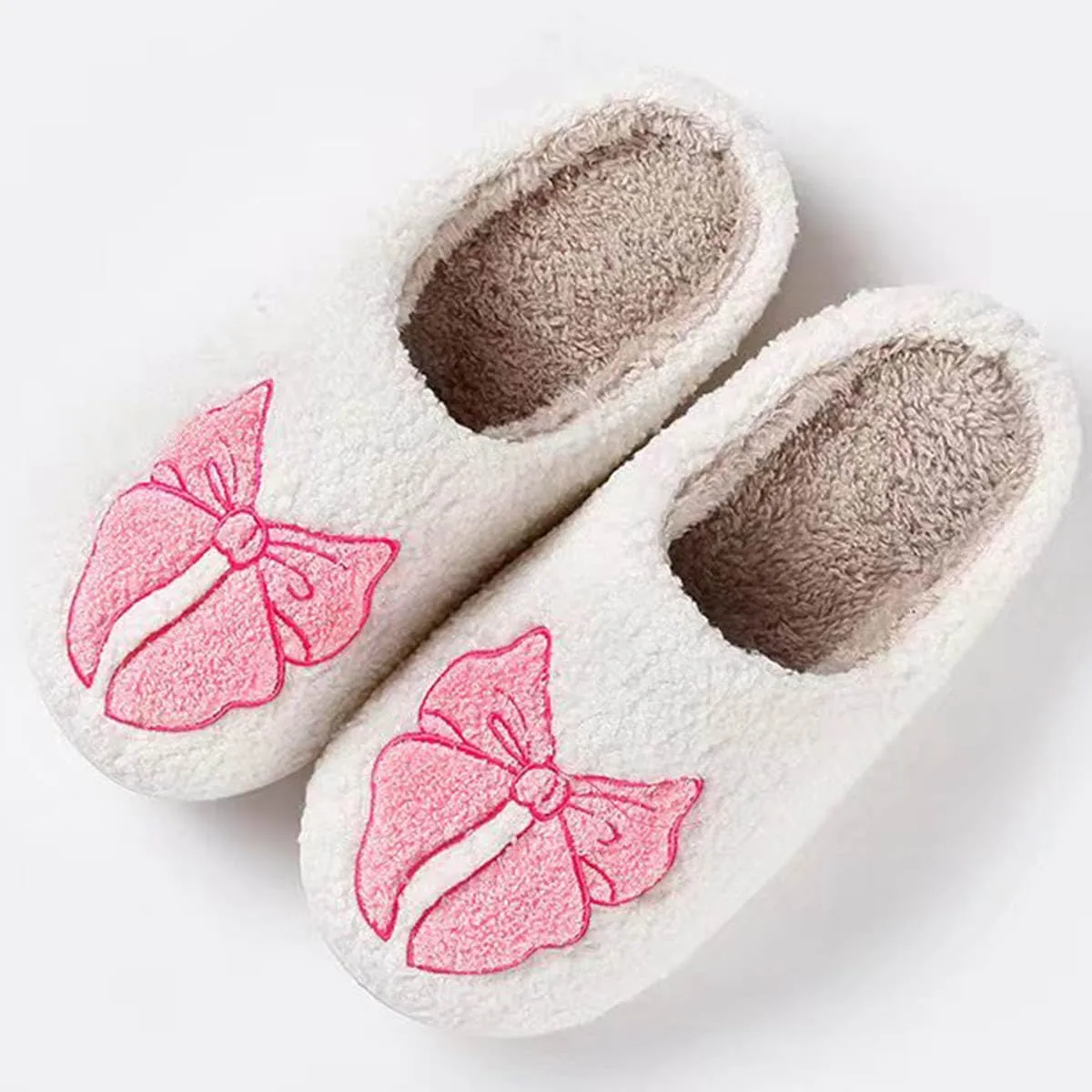 Comfy House Slippers For Women Men, Ladies Fuzzy Bedroom Slippers,indoor Outdoor Memory Foam Shoes