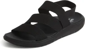 Dearfoams Women's Emilia Slip on Comfortable Cushioned Gore Lightweight Sandal Flat