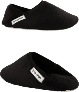 Flyingsteps Slippers for Men, Home Shoes, Non-Slip Sole, Warm and Comfortable, Plush Lining, Suitable for Bedroom, Bathroom, Living Room