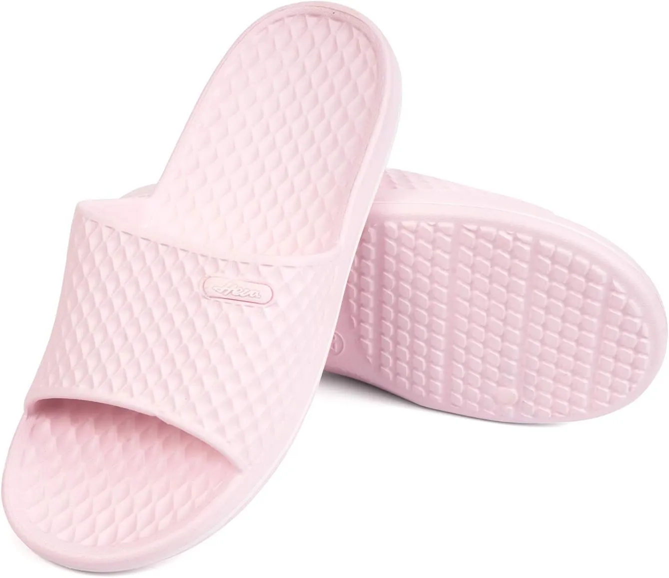 FUNKYMONKEY Womens Bathroom Shower Slippers Indoor Home Beach Non Slip Sandal