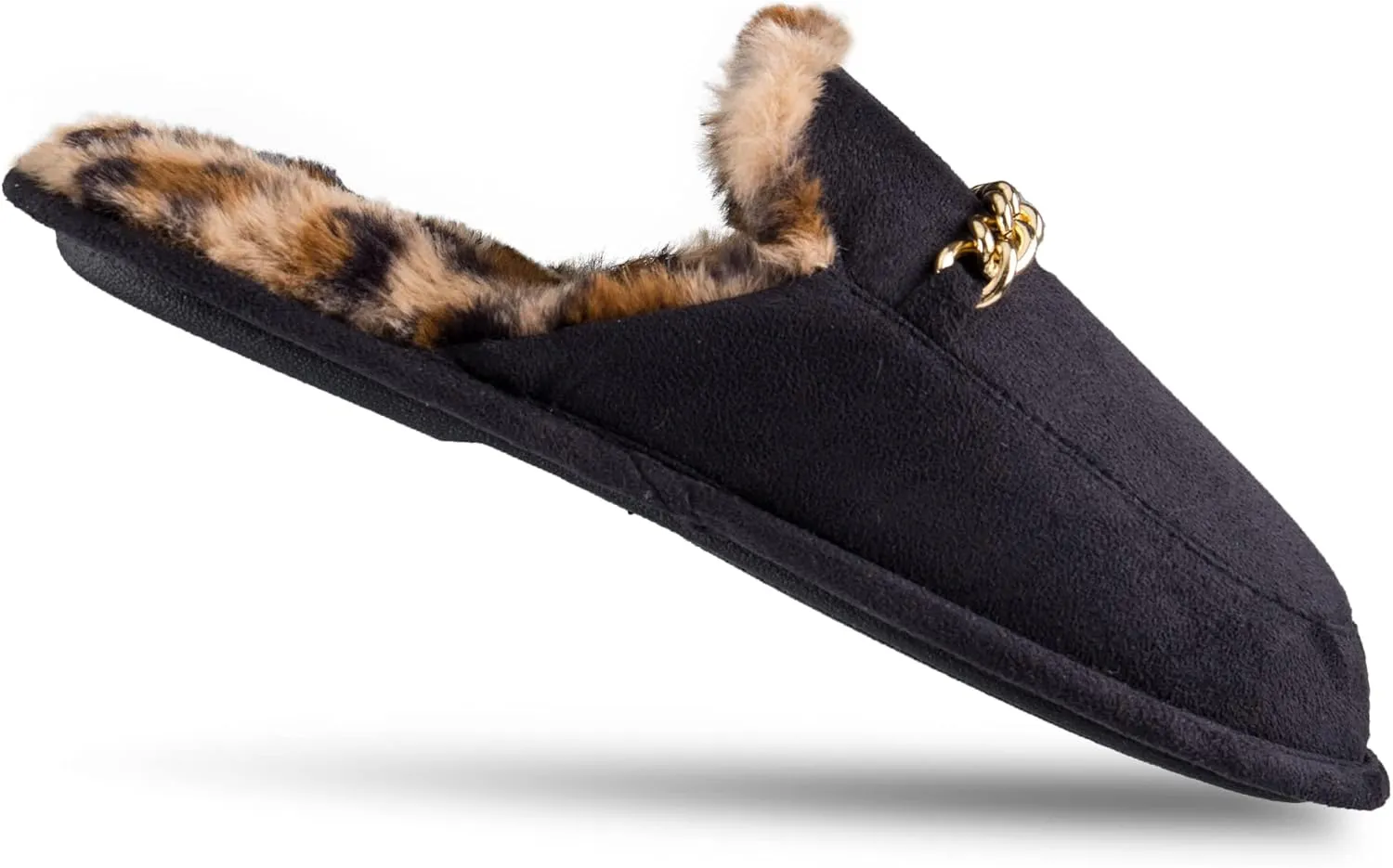 Jessica Simpson Women's Plush Fashion Scuff Slipper House Shoe with Memory Foam