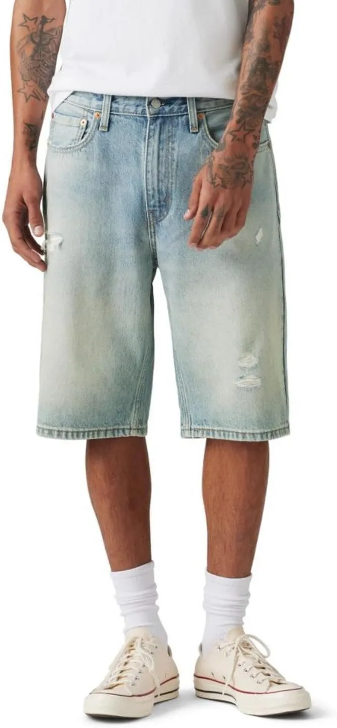 Levi's Men's 469 Loose Straight Denim Shorts (Also Available in Big & Tall)