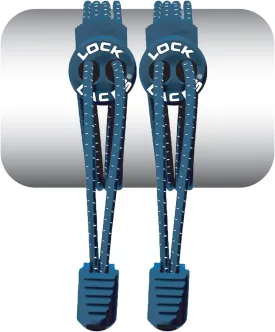 Lock Laces - Elastic No Tie Shoelaces 1 Size Fits All for Kids Adults Tieless Shoe Laces Tennis Shoes Sneakers