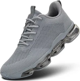 Men's Air Cushion Running Shoes Breathable Tennis Fashion Sneakers Non Slip Workout Casual Sport Gym Training Soft Sole Walking Shoes