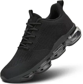 Men's Air Cushion Running Shoes Breathable Tennis Fashion Sneakers Non Slip Workout Casual Sport Gym Training Soft Sole Walking Shoes