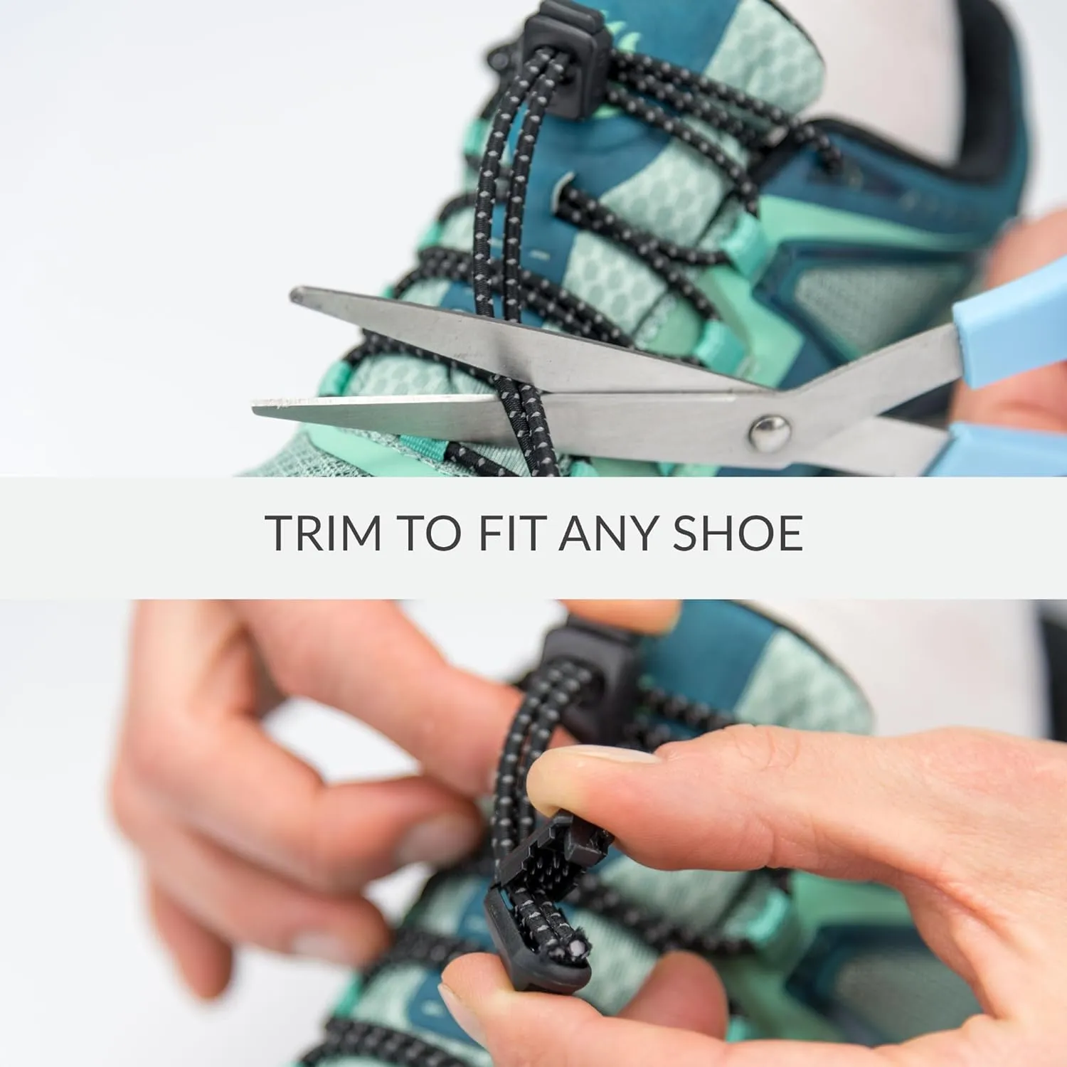 Nathan Elastic, No Tie Shoe Laces for Running and Active Sports