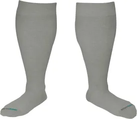 Plus Size Compression Knee High Socks, Wide Calf Extra Large for Men and Women, Comfortable Cotton