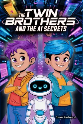 THE TWIN BROTHERS AND THE AI SECRETS Hardcover  March 27, 2025