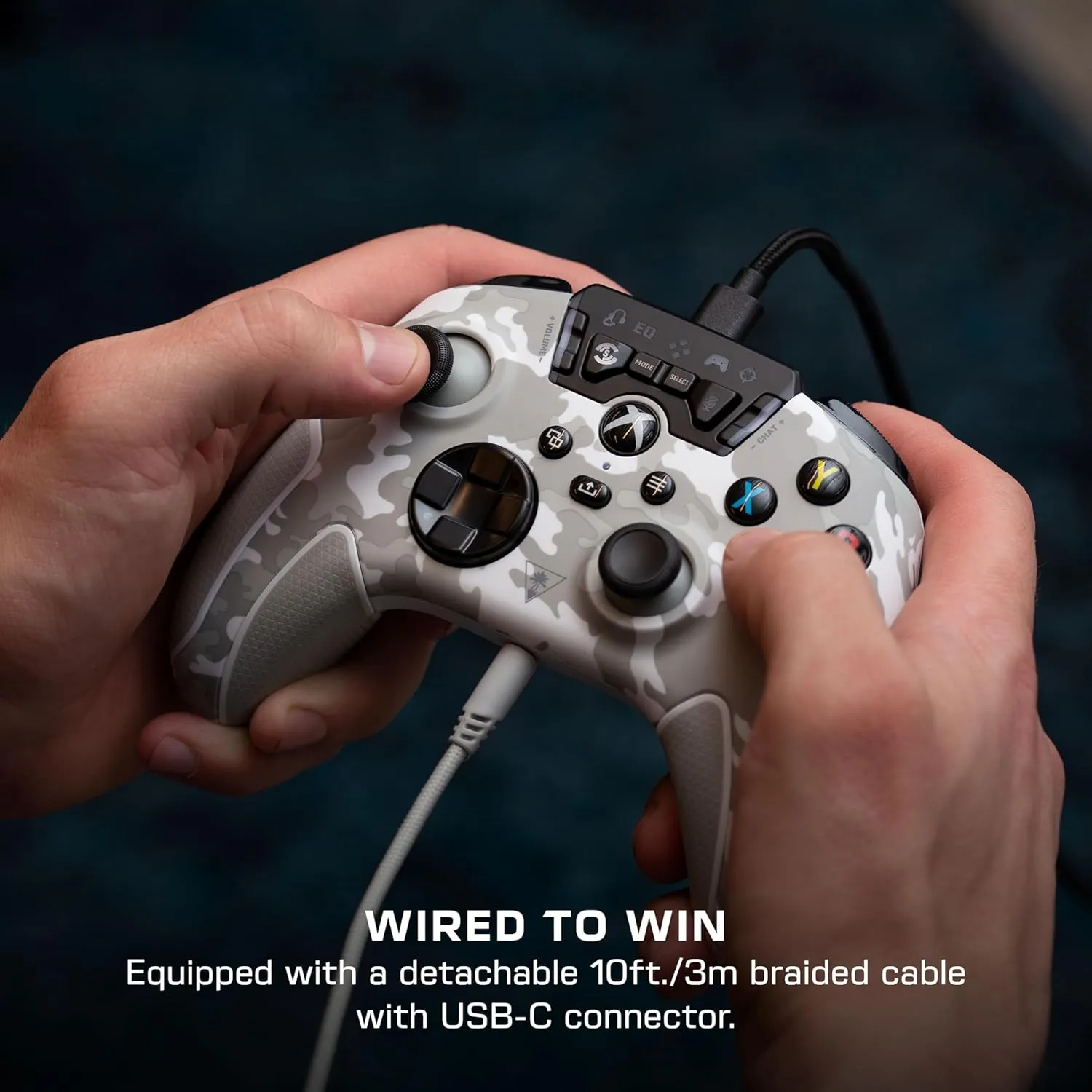 Turtle Beach Recon Controller Wired Game Controller Officially Licensed for Xbox Series X, Xbox Series S, Xbox One & Windows - Audio Enhancements, Remappable Buttons, Superhuman Hearing  Arctic Camo