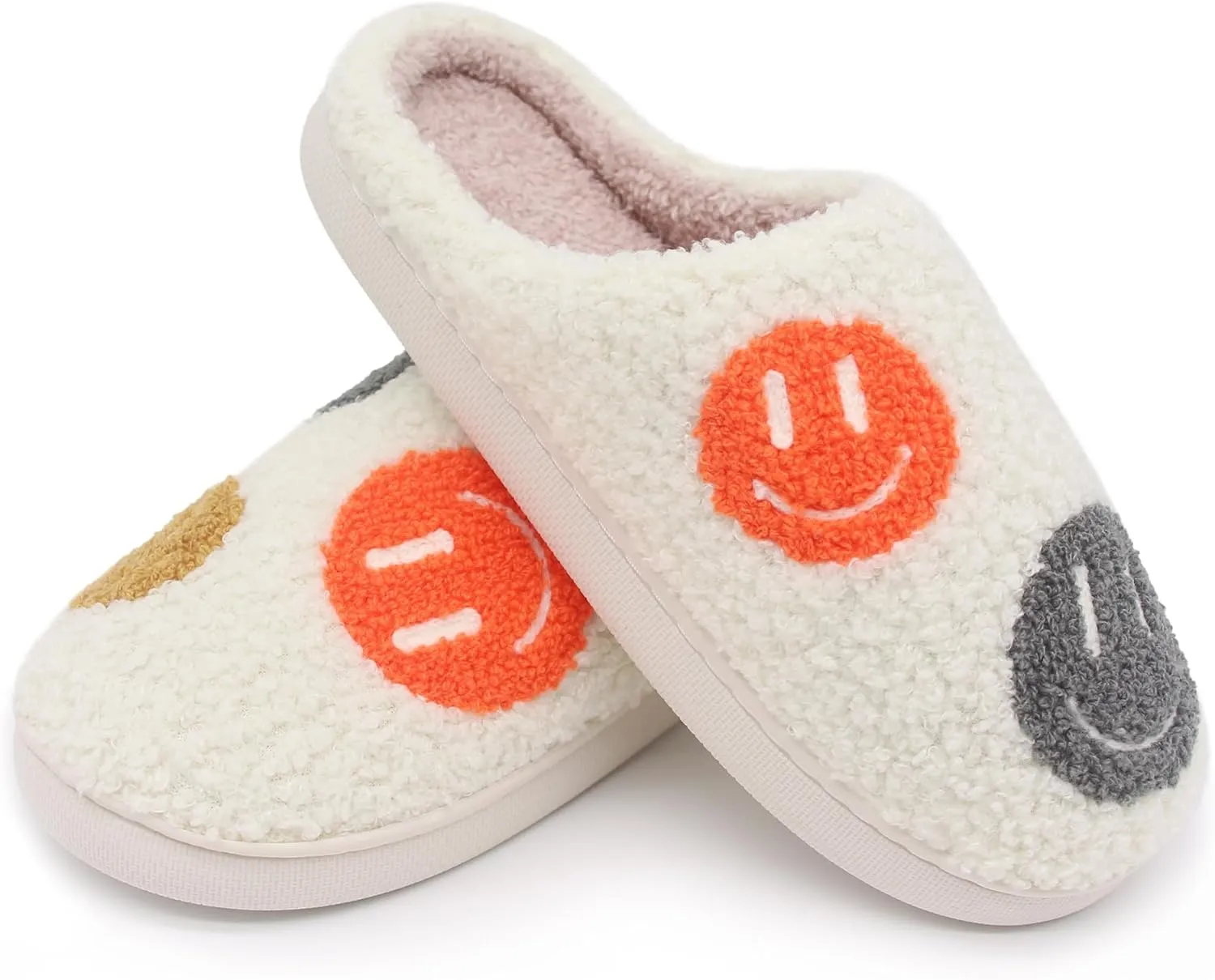 Unisex House Slippers for Women and Men - Ultra Comfort, Cute, Soft and Fuzzy Winter Indoor Use