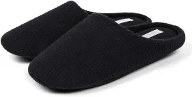 Womens Cotton Lightweight House Slippers With Memory Foam, Washable & Cozy Slip On