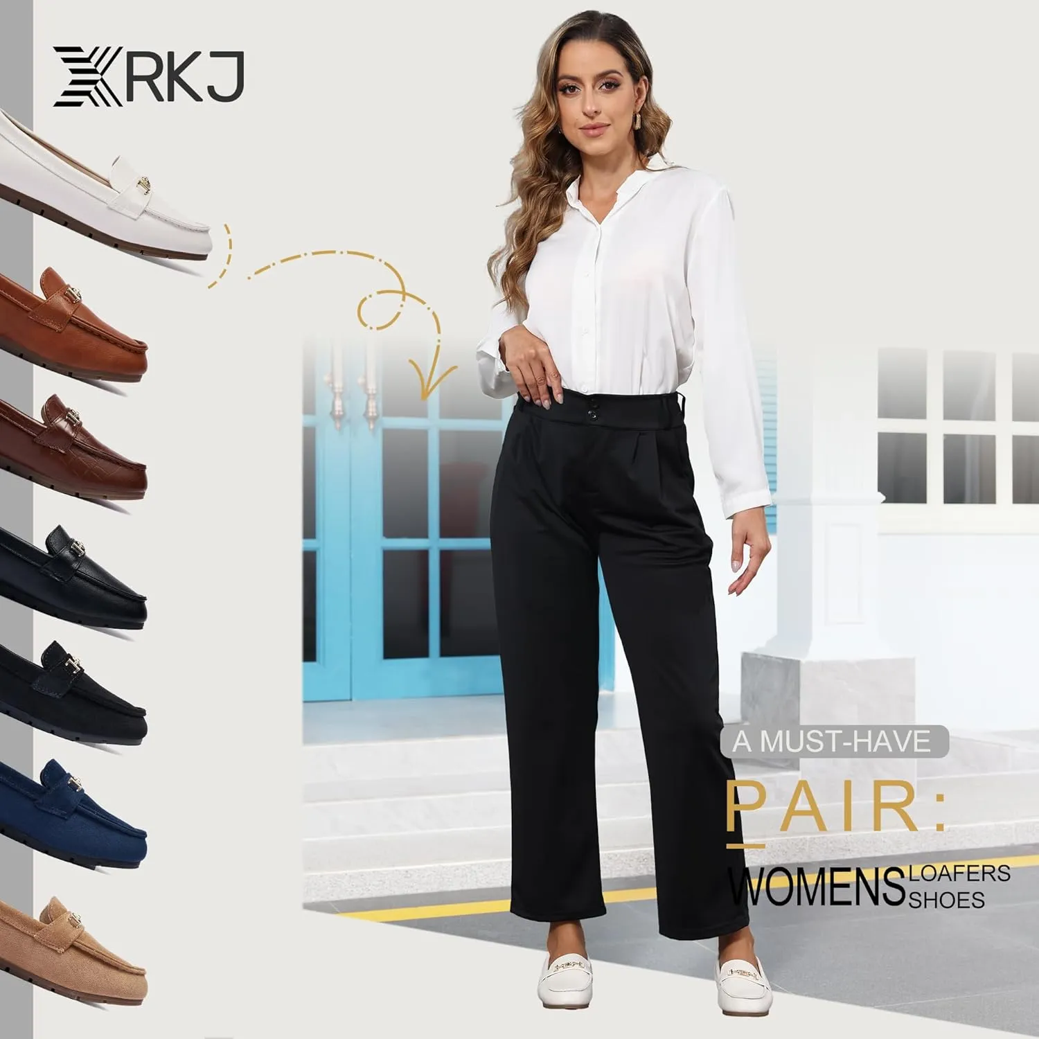 Womens Loafer Casual On Flat Shoes Classy and Comfortable