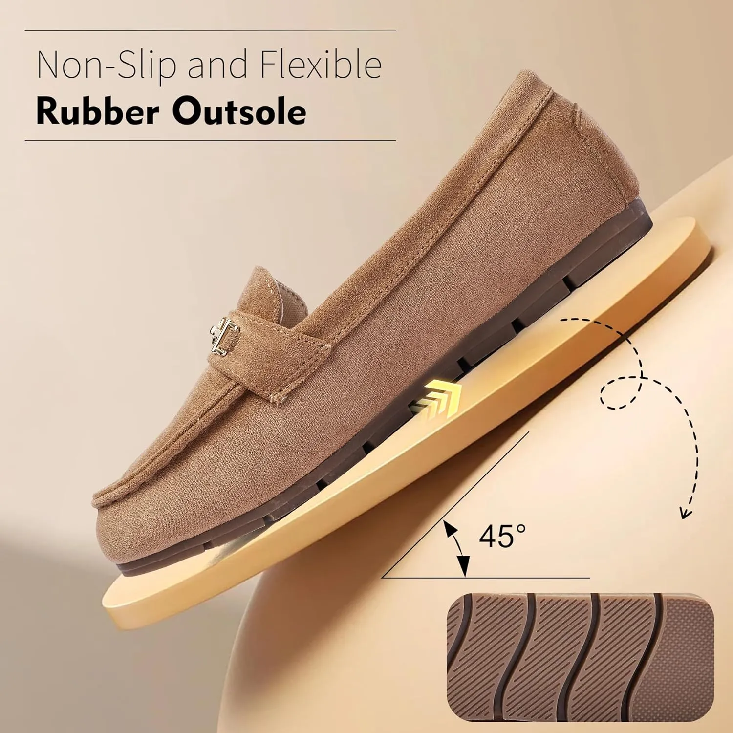 Womens Loafer Casual On Flat Shoes Classy and Comfortable