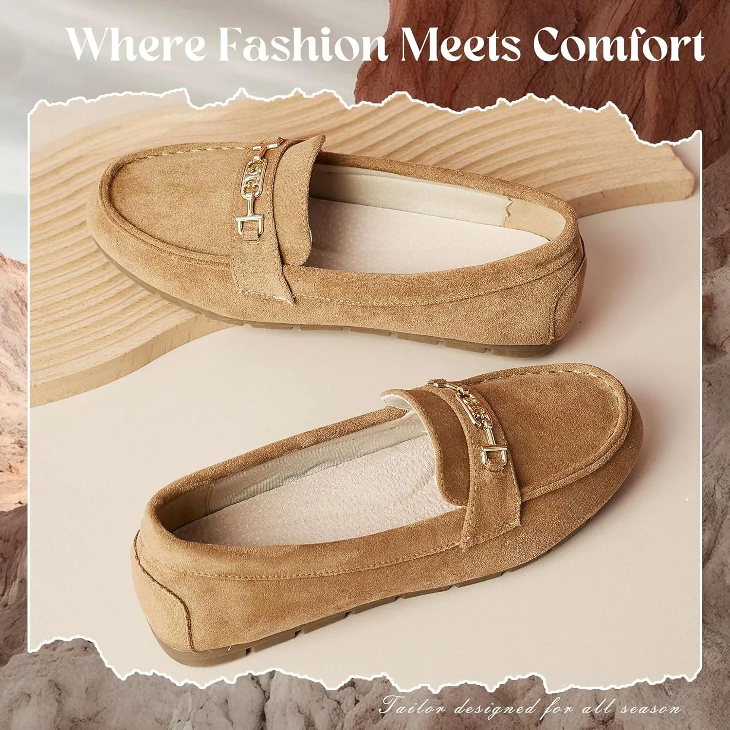 Womens Loafer Casual On Flat Shoes Classy and Comfortable