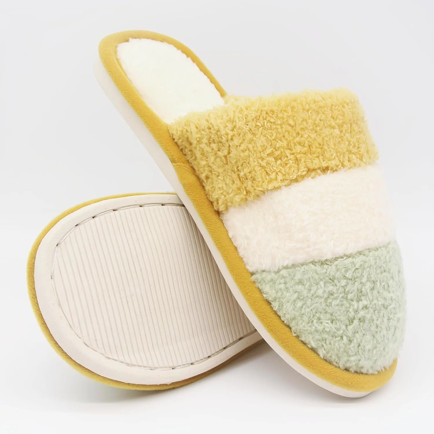 Womens Slippers House Slippers Mens Slippers Unisex for Women and Men Ultra Comfort Cute Soft and Fuzzy Winter Indoor Use