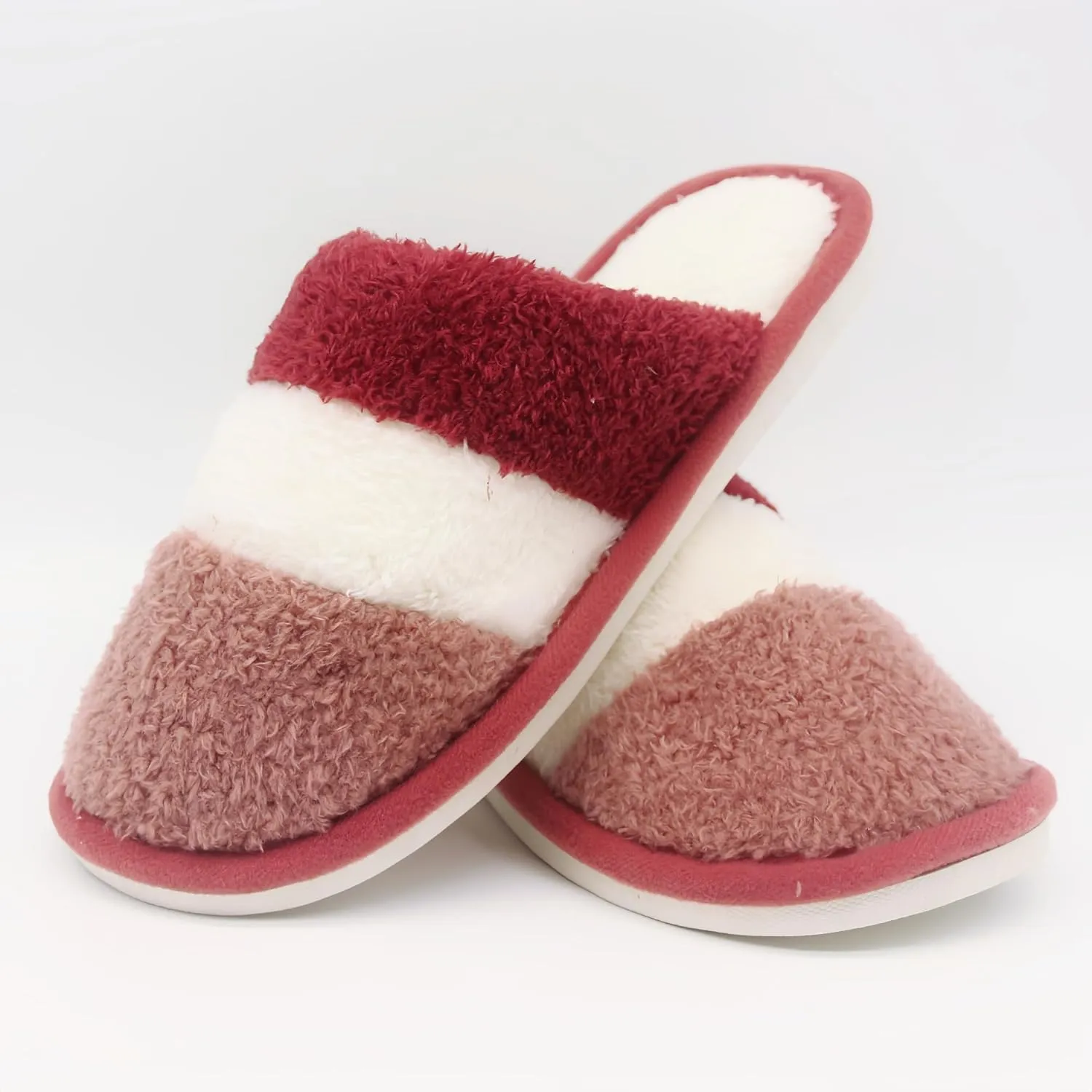 Womens Slippers House Slippers Mens Slippers Unisex for Women and Men Ultra Comfort Cute Soft and Fuzzy Winter Indoor Use