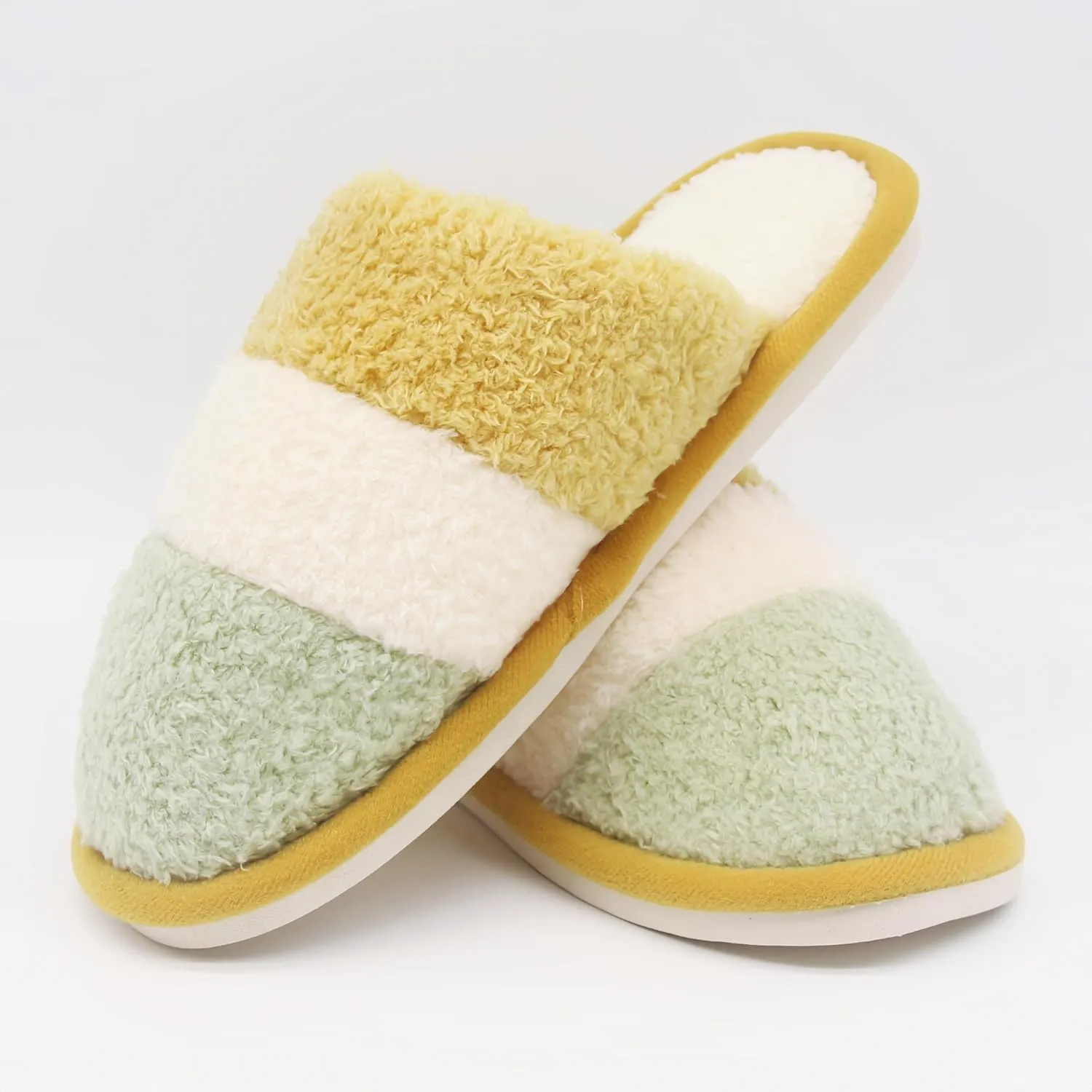 Womens Slippers House Slippers Mens Slippers Unisex for Women and Men Ultra Comfort Cute Soft and Fuzzy Winter Indoor Use