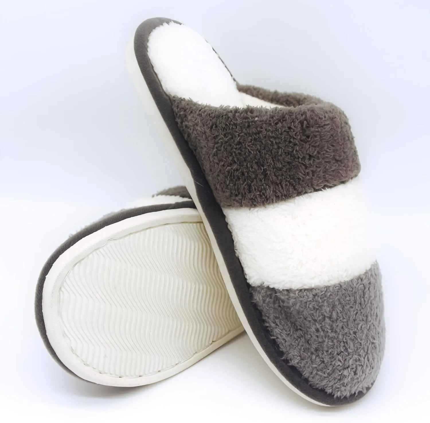 Womens Slippers House Slippers Mens Slippers Unisex for Women and Men Ultra Comfort Cute Soft and Fuzzy Winter Indoor Use