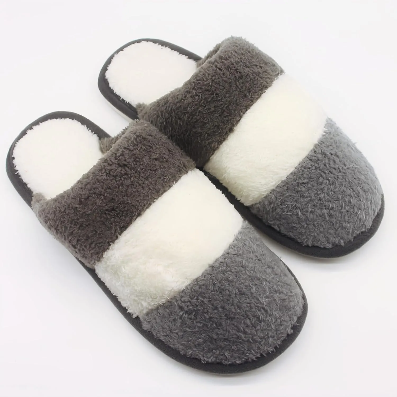 Womens Slippers House Slippers Mens Slippers Unisex for Women and Men Ultra Comfort Cute Soft and Fuzzy Winter Indoor Use