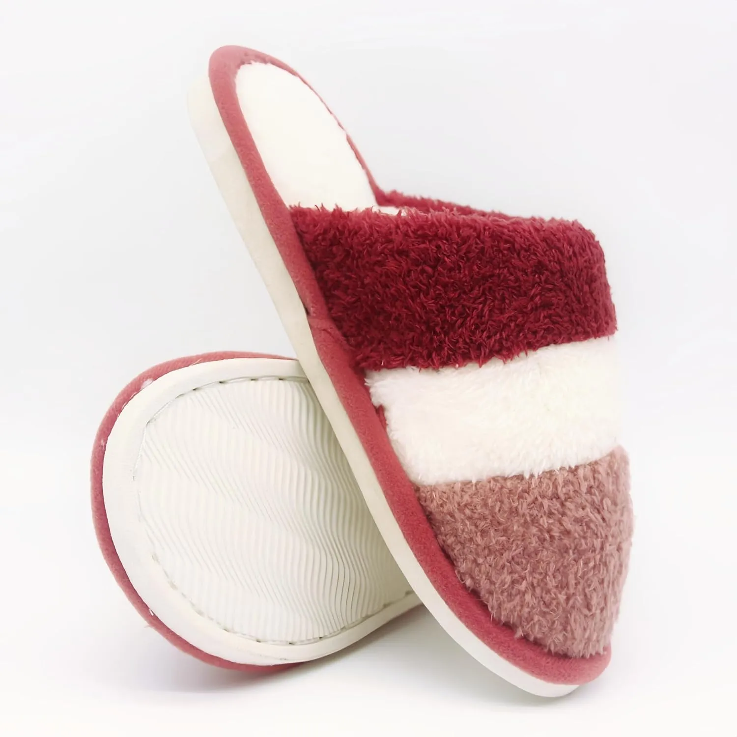 Womens Slippers House Slippers Mens Slippers Unisex for Women and Men Ultra Comfort Cute Soft and Fuzzy Winter Indoor Use